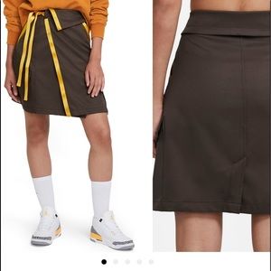 Nike JORDAN Future Primal Women's Utility Skirt Brown wrap skirt